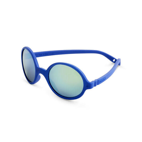 KiETLA detské slnečné okuliare RoZZ 2-4 rokov (Reflex Blue zrkadlovky)